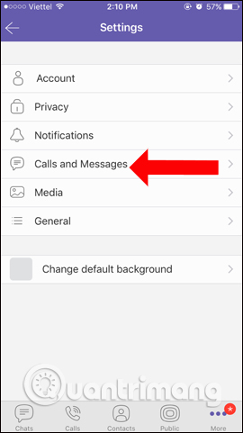 how to configure email on viber for iphone