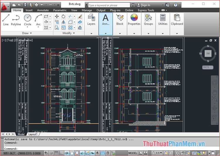 How to save AutoCAD drawing files, export AutoCAD drawings to PDF, JPG, PNG files quickly and accurately Picture 1