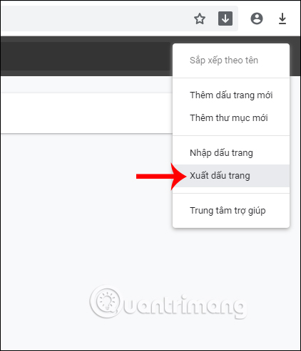 How to save bookmarks on Google Chrome and Coc Coc to your computer Picture 8