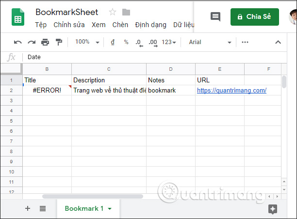 How to save Chrome websites to Google Sheets Picture 6