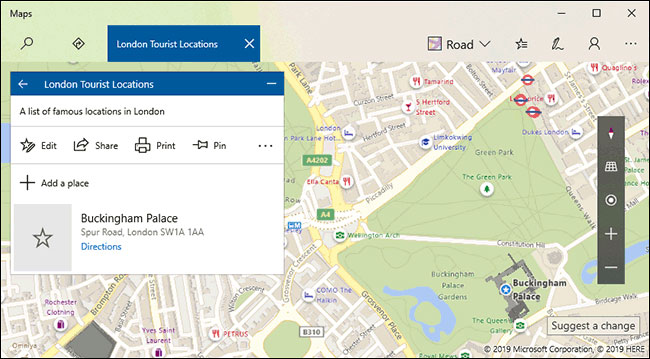 How to save favorite places on Windows 10 Maps Picture 15