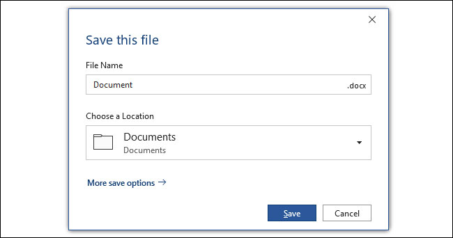 How to save Office documents to This PC by default Picture 6