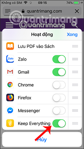 How to save offline viewing content on iPhone Picture 10