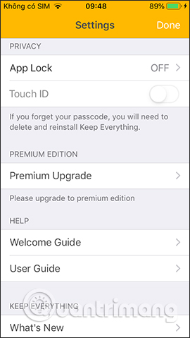 How to save offline viewing content on iPhone Picture 26