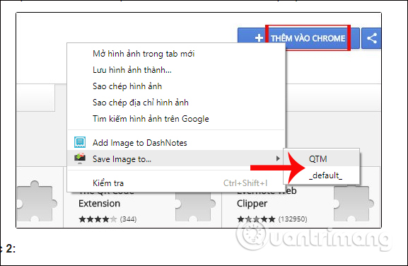 How to save photos according to the folder you want on Chrome Picture 6