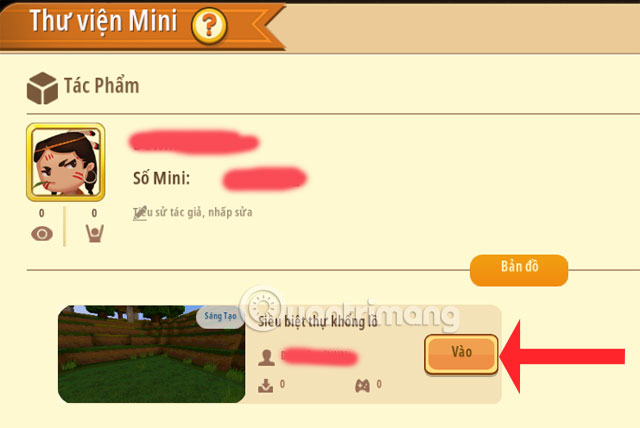 How to save the map and share the map in Mini World: Block Art Picture 11