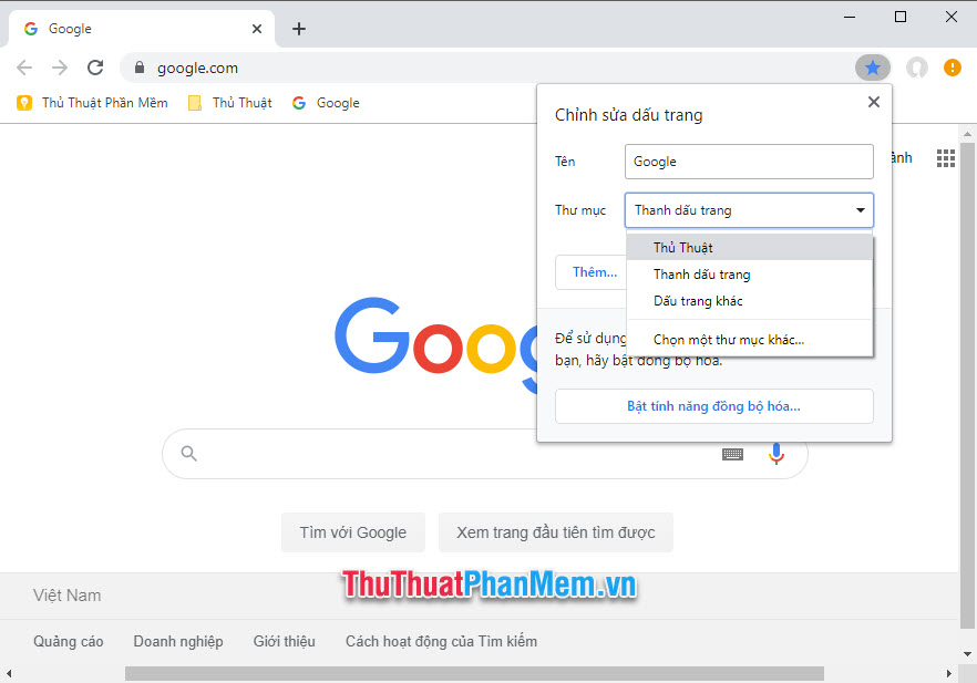 How to save web addresses for later viewing on Chrome, Coc Coc, Edge, Firefox Picture 6