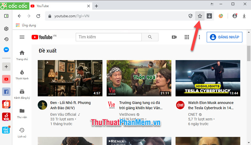 How to save web addresses for later viewing on Chrome, Coc Coc, Edge, Firefox Picture 8