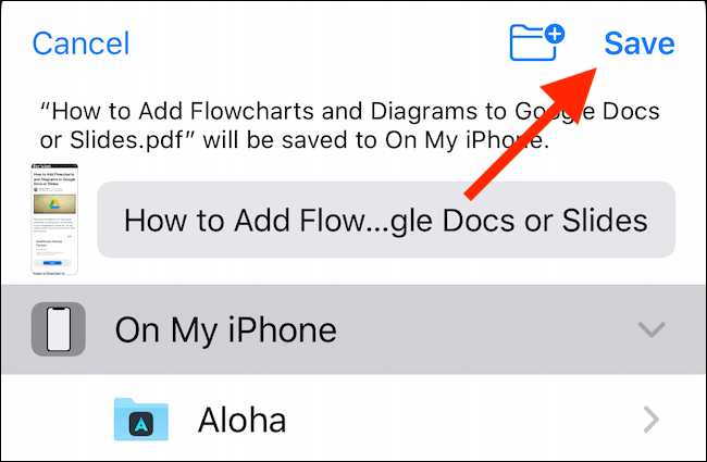 How to save web pages as PDFs on iPhone and iPad Picture 6