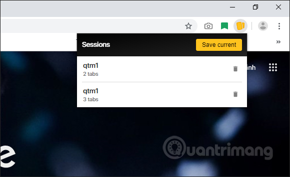 How to save web pages on Chrome in group form Picture 4