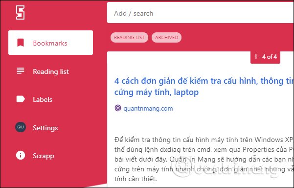 How to save websites offline with Scrapp Bookmarks Picture 8
