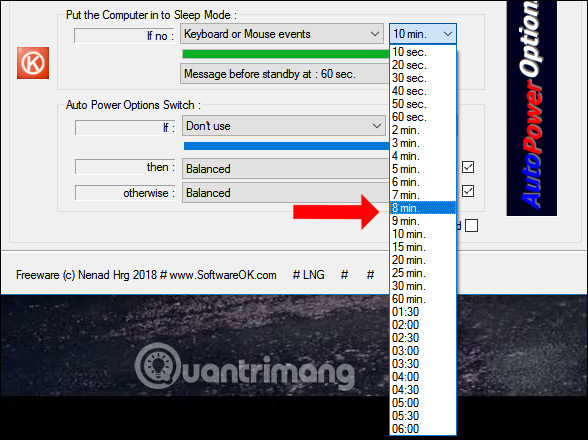 How to save your laptop battery with AutoPowerOptionsOK Picture 6