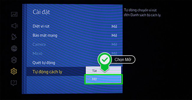 How to scan and kill viruses, malicious codes on Samsung Smart TVs 2015 Picture 10