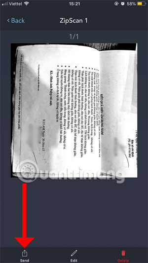 How to scan documents and manage documents with ZipScan Picture 11