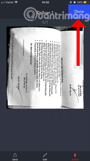 How to scan documents and manage documents with ZipScan Picture 4