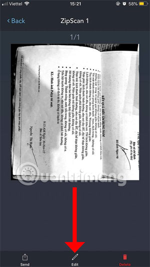 How to scan documents and manage documents with ZipScan Picture 8