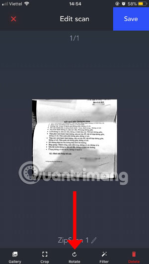 How to scan documents and manage documents with ZipScan Picture 9