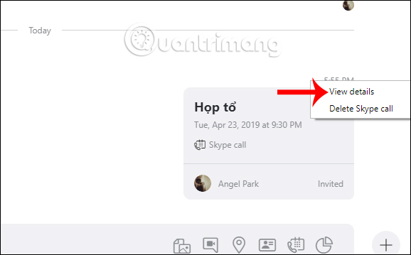 How to schedule a call on Skype Picture 4