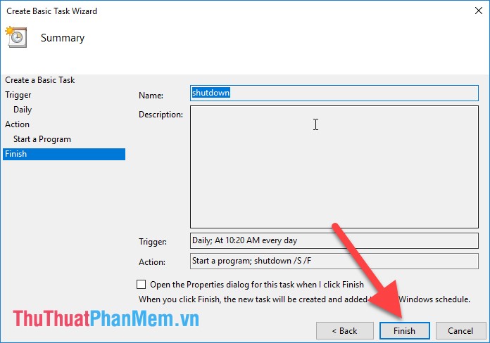 How to schedule a computer to turn off on Windows 10 Picture 12
