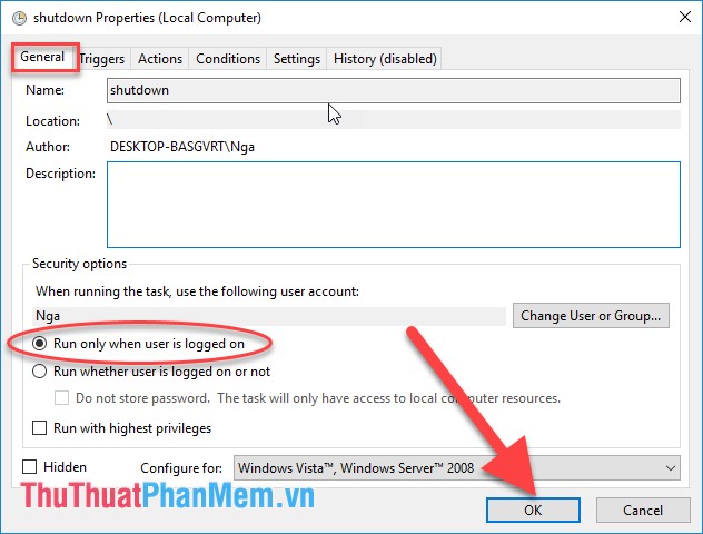 How to schedule a computer to turn off on Windows 10 Picture 15