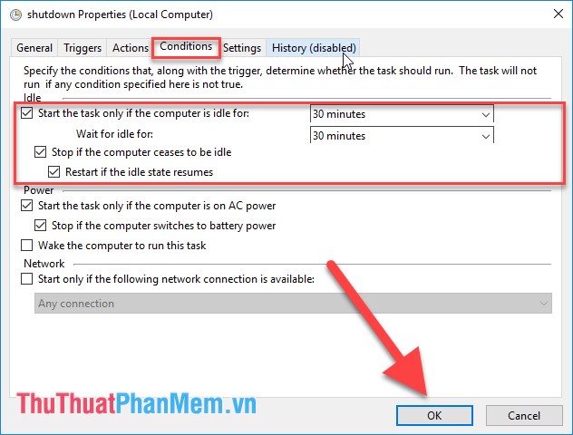 How to schedule a computer to turn off on Windows 10 Picture 16