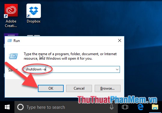 How to schedule a computer to turn off on Windows 10 Picture 3