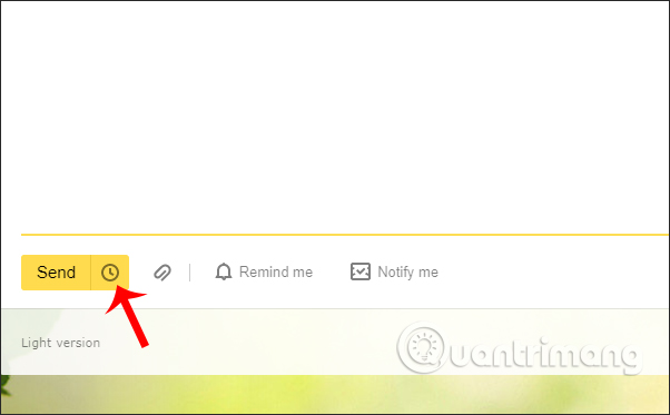 How to schedule email delivery on Yandex Mail Picture 2