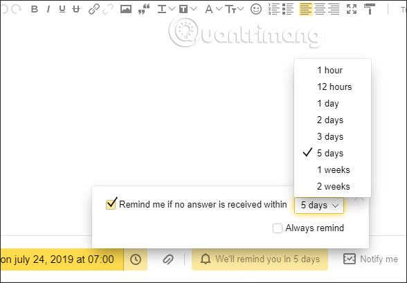 How to schedule email delivery on Yandex Mail Picture 6