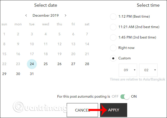 How to schedule Facebook and Instagram posts automatically Picture 16
