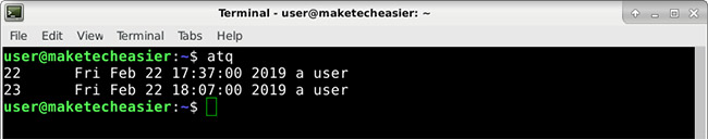How to schedule Linux commands with 'at' Picture 6