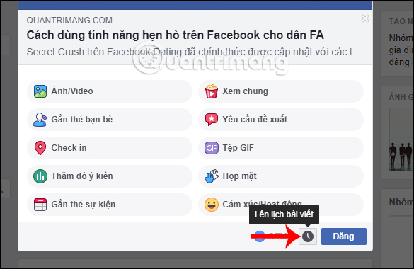 How to schedule posting on Facebook Group Picture 12