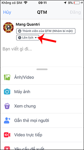 How to schedule posting on Facebook Group Picture 5