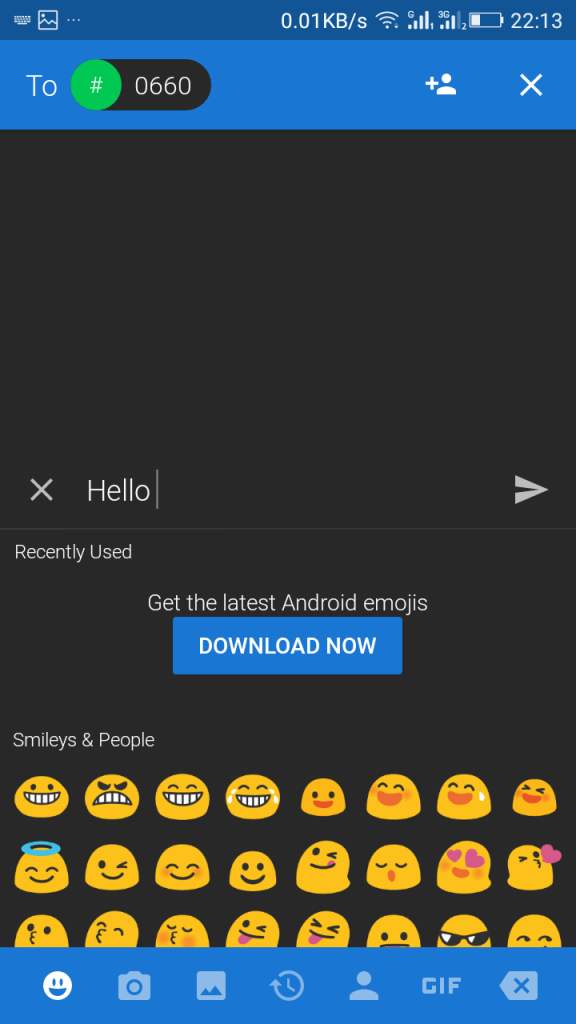 How to schedule sending messages, email, posting Facebook, Twitter for Android phones Picture 4