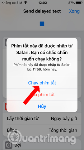 How to schedule sending messages on iPhone Picture 6
