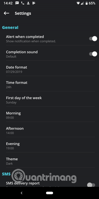 How to schedule sending SMS on Android Picture 1