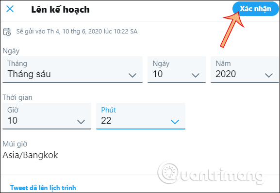How to schedule Twitter posts Picture 2