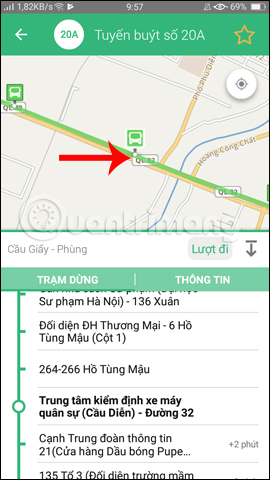How to search bus routes in Hanoi and Ho Chi Minh City Picture 21