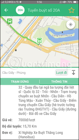 How to search bus routes in Hanoi and Ho Chi Minh City Picture 23