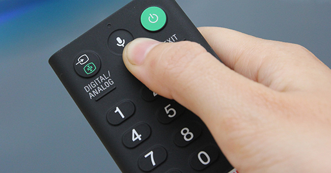 How to search by voice on Sony TV Android 2016 Picture 1