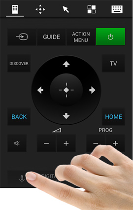 How to search by voice on Sony TV Android 2016 Picture 2