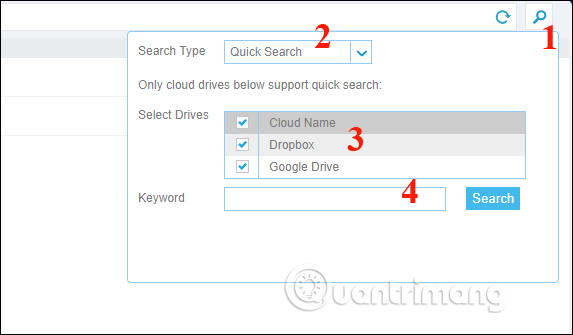 How to search for files saved on the cloud service Picture 7