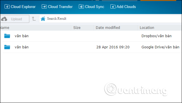 How to search for files saved on the cloud service Picture 8