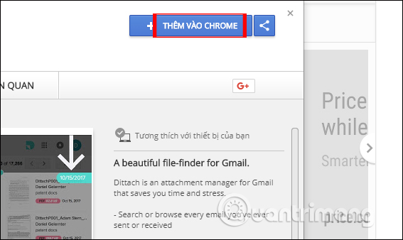 How to search Gmail attachments with Dittach Picture 1