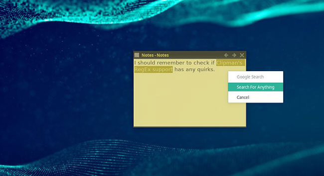 How to search Google everything with Clipman in Linux Picture 7