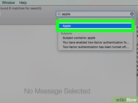 How to Search in Mail on a Mac Picture 4