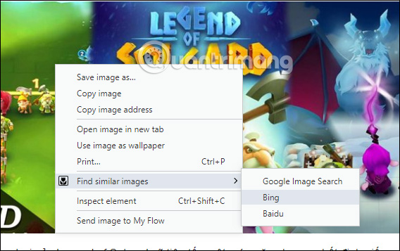 How to search photos on Opera via Google Images Picture 11