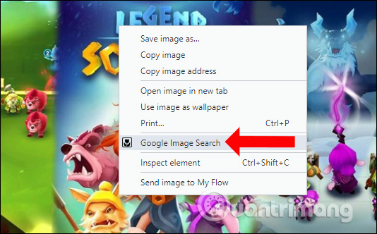 How to search photos on Opera via Google Images Picture 5