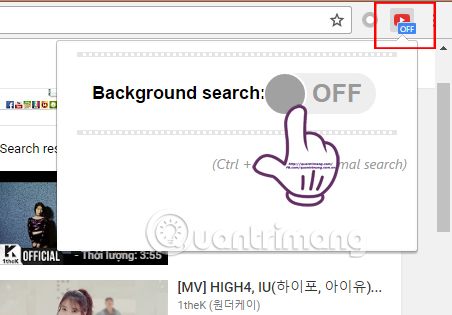 How to search YouTube videos without stopping the video playing Picture 6