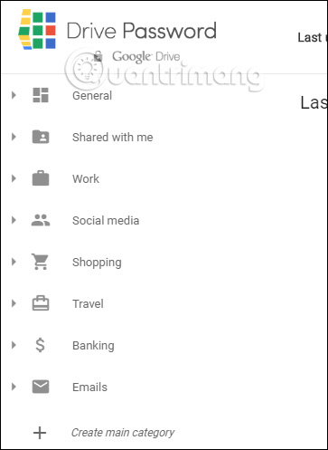 How to secure account information on Drive Password Picture 3