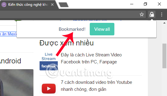 How to secure bookmarks on Google Chrome browser? Picture 7